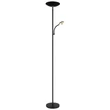 Globo SKOPO állólámpa fém, műanyag, fekete, fehér, LED, 20W+5W, 1100Lm+330lLm, CCT 3000/4000/6500K - 58011