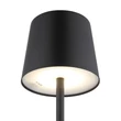 Globo VANCOUVER kültéri asztali lámpa fém, műanyag, fekete, fehér, LED, 1.2W, 3000-4500-6000K, 50Lm, IP44 - 58482B