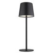 Globo VANCOUVER kültéri asztali lámpa fém, műanyag, fekete, fehér, LED, 1.2W, 3000-4500-6000K, 50Lm, IP44 - 58482B