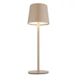 Globo VANCOUVER kültéri asztali lámpa fém, műanyag, homokszín, fehér, LED, 1.2W, 3000-4500-6000K, 50Lm, IP44 - 58482S