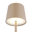 Globo VANCOUVER kültéri asztali lámpa fém, műanyag, homokszín, fehér, LED, 1.2W, 3000-4500-6000K, 50Lm, IP44 - 58482S