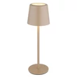 Globo VANCOUVER kültéri asztali lámpa fém, műanyag, homokszín, fehér, LED, 1.2W, 3000-4500-6000K, 50Lm, IP44 - 58482S