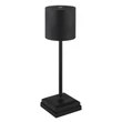 Globo DIXON asztali lámpa fém, műanyag, szövet, fekete, LED, 1.5W, 2900K, 30Lm - 58487B