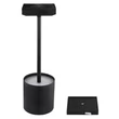 Globo DIXON asztali lámpa fém, műanyag, szövet, fekete, LED, 1.5W, 2900K, 30Lm - 58487B