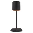 Globo DIXON asztali lámpa fém, műanyag, szövet, fekete, LED, 1.5W, 2900K, 30Lm - 58487B