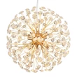 Globo KATRINA függeszték fém, arany, kristály, áttetsző, G9, 28W, 3000K, 350Lm - 64135H1