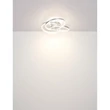 Globo HERWIG mennyezet lámpa fém, akril, szürke, fehér, LED, 56W, 2700-6000K, 688+485Lm - 67163-56