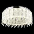 Globo KLUNKA mennyezet lámpa fém, kristály, króm, LED, 58W, 2700-6000K, 4798Lm - 67176-58D