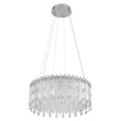 Globo KLUNKA függeszték fém, kristály, króm, LED, 58W, 2700-6000K, 4798Lm - 67176-58