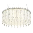 Globo KLUNKA függeszték fém, kristály, króm, LED, 58W, 2700-6000K, 4798Lm - 67176-58