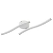 Globo ELOISE mennyezet lámpa fém, akril, króm fehér, LED, 12W, 4000K, 900Lm - 67178WC