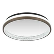 Globo DELLA mennyezet lámpa fém, műanyag, szürke, fehér, áttetsző, LED, 40W, 3000-4000-6000K, 1790Lm - 67179D