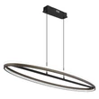 Globo DELLA függeszték fém, műanyag, fekete, szürke, fehér, LED, 60W, 3000-4000-6000K, 2650 Lm - 67179H1