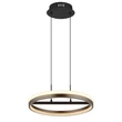 Globo DELLA függeszték fém, műanyag, fekete, szürke, fehér, LED, 40W, 3000-4000-6000K, 1790 Lm - 67179H