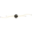 Globo BOYD mennyezet lámpa fém, akril, fekete, fehér, LED, 30W, 3000K, 1300Lm - 67336-30