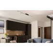 Globo KIRINA mennyezet lámpa fém, műanyag, fekete, fehér, LED, 24W, 3000K, 1800Lm - 67342-24D