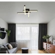 Globo KIRINA mennyezet lámpa fém, műanyag, fekete, fehér, LED, 24W, 3000K, 1470Lm - 67342-24