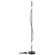 Globo WATKINS állólámpa fém, akril, fekete, barna, LED, 30W, 3000K, 1225 Lm - 67354S