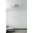Globo KOMBOS mennyezet lámpa fém, műanyag, nikkel, fehér, LED, 40W, 4000K, 3520Lm - 67355-40N