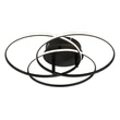 Globo KOMBOS mennyezet lámpa fém, műanyag, fekete, fehér, LED, 40W, 4000K, 2920Lm - 67355-40