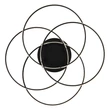 Globo KOMBOS mennyezet lámpa fém, műanyag, fekete, fehér, LED, 55W, 4000K, 3750Lm - 67355-55