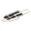 Globo JEFFRY mennyezet lámpa fém, műanyag, fekete, pezsgőszín, fehér, LED, 40W, 3000-6500K, 2700Lm - 67359-40A