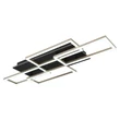 Globo JEFFRY mennyezet lámpa fém, műanyag, fekete, pezsgőszín, fehér, LED, 40W, 3000-6500K, 2700Lm - 67359-40A