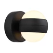 Globo RANDI fali lámpa műanyag, fekete, fehér, LED, 1.4W, 3000K, 90Lm - 78290AB