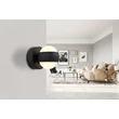 Globo RANDI fali lámpa műanyag, fekete, fehér, LED, 1.4W, 3000K, 90Lm - 78290AB