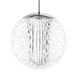 IdealLux DIAMOND SP1 függeszték fém, akrill, króm áttetsző, LED, 3000K, 6.5W, 650lm - 305288