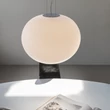 IdealLux COTTON függeszték fém, üveg, fehér, E27 - 344591