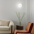 IdealLux COTTON fali lámpa fém, üveg, fehér, E14 - 352336
