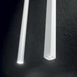 IdealLux LOOK függeszték fém, fehér, LED, 3,5W, 3000K, 220Lm - 362496