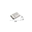 IdealLux  Driver LED panelhez fém, műanyag, fehér, 31W - 364018