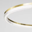 IdealLux CROWN függeszték fém, akril, arany, fehér,  LED, 21W, 3000K, 2050Lm - 364964