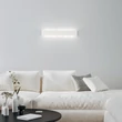 IdealLux DELTA fali lámpa fém, akril, fehér, G9 - 366739