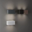 IdealLux ATOM fali lámpa fém, üveg, szürke, LED, 12W, 4000K, 1200Lm, IP54 - 366838