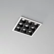 IdealLux LIKA beépíthető lámpa fém, műanyag, fehér, LED, 10W, 3000K, 1050Lm - 367286