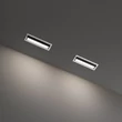 IdealLux LIKA beépíthető lámpa fém, fehér, LED, 12,5W, 3000K, 1100m - 367323