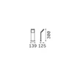 IdealLux STYLE kültéri állólámpa fém, műanyag, szürke, opál, LED, 8,5W, 3000K, 950Lm, IP54 - 369648