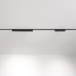 IdealLux DEVA fényforrás mágneses sínrendszerhez fém, fekete, LED, 10W, 4000K, 1200Lm - 369938