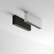 IdealLux LIKA mennyezet lámpa fém, fekete, LED, 21W, 3000K, 2450Lm - 369945