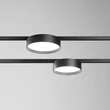 IdealLux DEVA fényforrás mágneses sínrendszerhez fém, fekete, LED, 15W, 4000K, 1950Lm - 370057