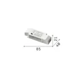 IdealLux PLAY Dali driver fém, műanyag, fehér, 16W - 370804