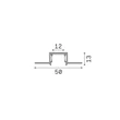 IdealLux STICK RECESSED beépíthető mágneses sín fém, fehér - 370828