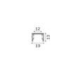 IdealLux STICK SURFACE mágneses sín fém, fehér, 2m - 370859