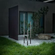 IdealLux JEDI kültéri állólámpa fém, műanyag, fekete, LED, 7W, 3000K, 720Lm, IP65 - 372266