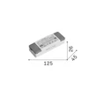 IdealLux ZEPHYR driver fém, műanyag, fehér - 376820