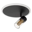 Lucide EVERINA mennyezet lámpa fém, üveg, fekete, áttetsző, LED, 5W+8W, 220lm+320lm, 2200K-6500K - 00131/23/30