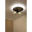 Lucide EVERINA mennyezet lámpa fém, üveg, fekete, áttetsző, LED, 5W+10W, 200lm+415lm, 2200K-6500K - 00131/30/30